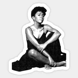 Anita Baker - Retro Style Artwork Sticker